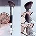 Angled Blush Brush,Large Powder Mineral Brush,Foundation Makeup Brush,Powder and Blush Brush for Daily Makeup (Black)