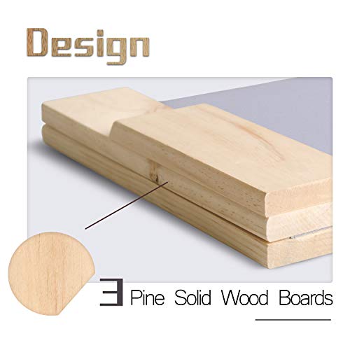 Scurrty Handmade Wall Mounted Cat Shelf Wooden Cat Hammock Perch with Bed Modern Cat Furniture Size L - Thumbnail 5