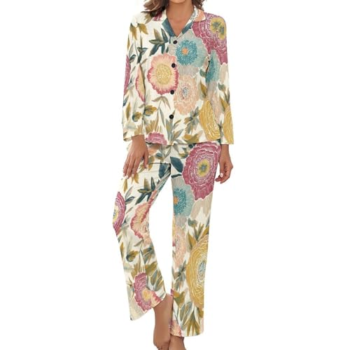 Pyjama de voyage confortable pour femme ensemble homewear décontracté