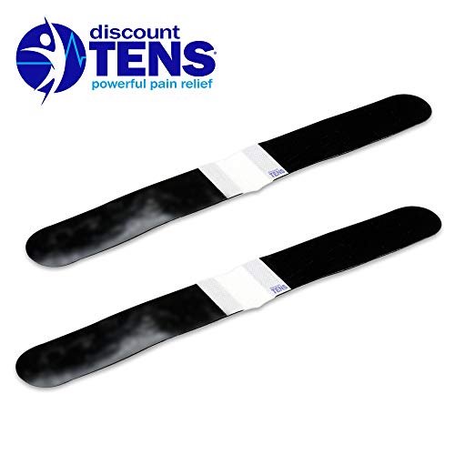 Tens Electrodes, 2 Premium Quality 13 Inch X 1.5 Inch Lower Lumbar Strip Self Adhesive Electrodes For Tens Units, Snap Tens Unit Electrodes, Discount Tens Brand #TOP5