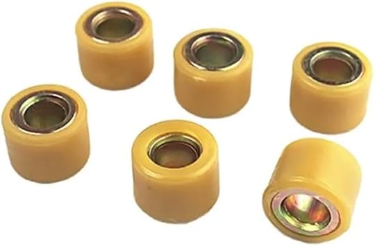 16X13 Scooter Motorcycle Parts Pack 6pcs Variator Roller Weights 16mmx13mm 10g 14g For 139QMB 50cc GY6 50 60 80 1006pcs10g