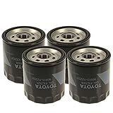 Genuine OEM Set of 4 Engine Oil Filters For Lexus Toyota 90915YZZG2