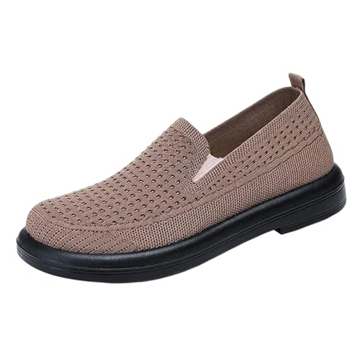Mocasines clásicos de punto para mujer con un diseño elegante y sofisticado