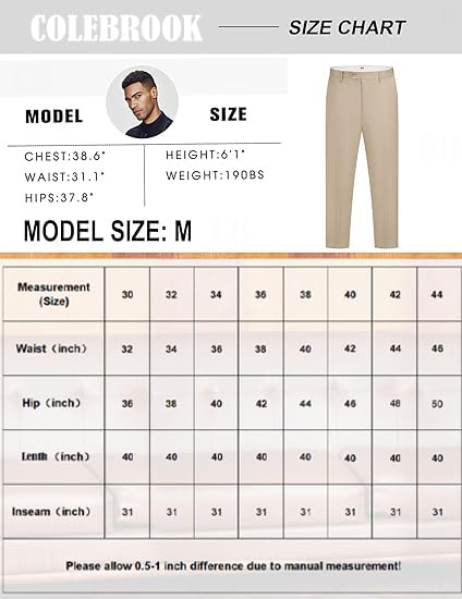 Image of CB-COLEBROOK Luxury PV Stretchable Classic Casual Pants for Men | Stylish Ankle Fit Men's Wear Premium Trousers for Office or Party | Mens Fashion Dress Trouser with 4 Pockets & Suit Pant's
