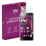 atFoliX Glasfolie kompatibel mit Homtom HT37 Panzerfolie, 9H Hybrid-Glass FX Schutzpanzer Folie