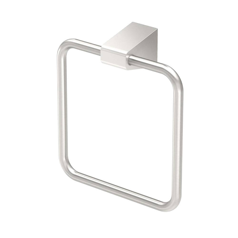 Gatco 5662 A-Line Towel Ring, Satin Nickel