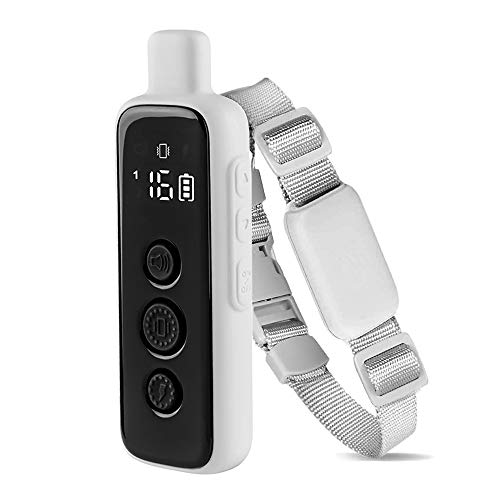 Dog Barking Collar with Remote, 1000FT Dog Barking Control Device Collar Traning Collar Dogs
