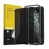 BENKS Panzerglas Schutzfolie für iPhone 11 Pro Max/XS Max Anti-Spähen, [2 Stück] Gehärtetem Glas...