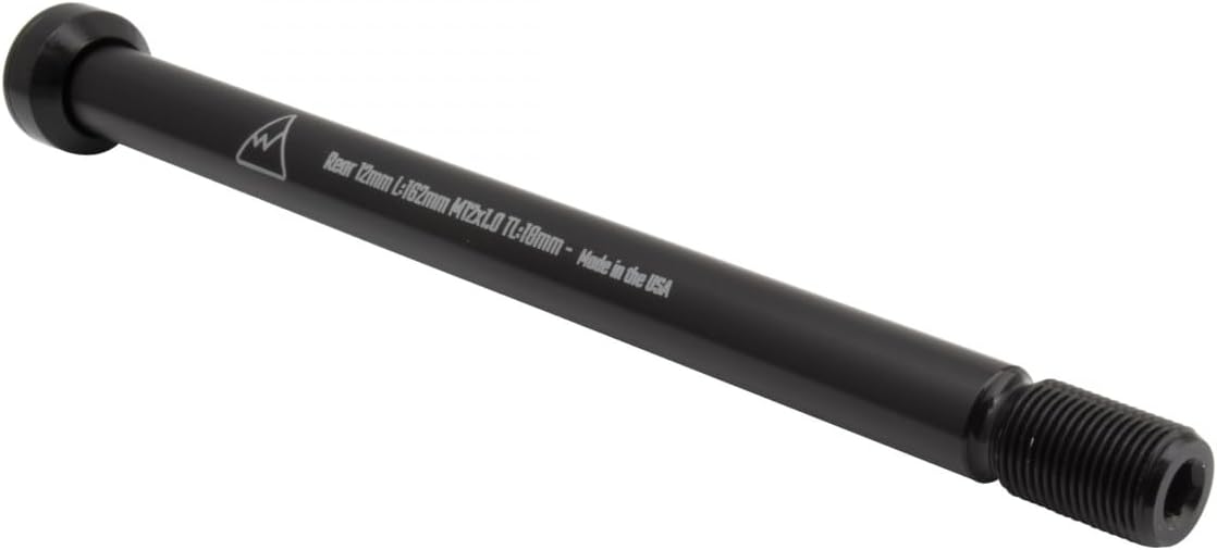 Wheels Mfg Thru-Axle Rear 12mm 1.0x162mm - Blk