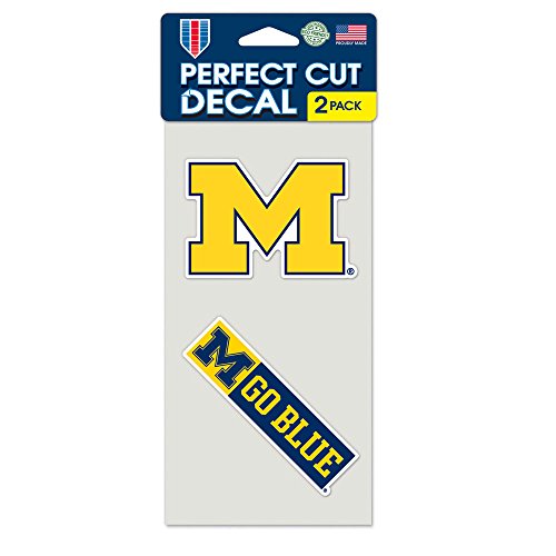 Stickers Michigan Wolverines WinCraft vinyle autocollant découpé NCAA