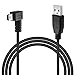 Produktbild baolongking USB-A-Stecker auf Mini-USB-Kabel, 90 Grad rechtwinklig, Daten-Synchronisation, Ladekabel für Gar-min GPS Navigator DVR Go-Pro Hero 4 3+ Digitalkamera (3 m)
