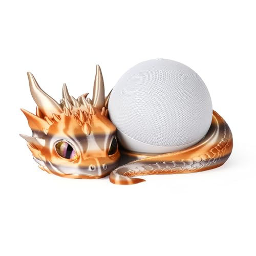 Dragon Stand for Echo Dot 4th/5th Gen, 3D Printed Smart