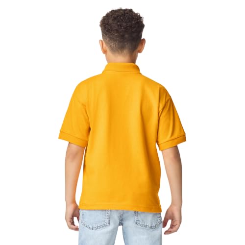 Image of Gildan Kids' DryBlend Short Sleeve Polo, Style G8800b, 3-Pack