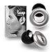 Loop Earplugs for Noise Reduction (2 Ear Plugs) High Fidelity Ear Protection for Concerts, Work Noise Reduction, Studying, Musicians, Motorcycles, Relaxation - 20 dB Filter Sound Blocking - Silver