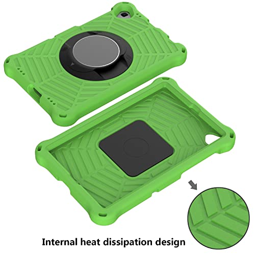 Coque antichoc Xiaomi Mi Pad 4 Plus verte pour protéger la tablette des chutes