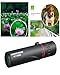 Mini Telescope for Adults,with Clips 2000X24 Monocular Focus Optics Telescopes onocular Power Monocula Waterproof8000M/80000M for Sporting Events,Concerts,Camping,Scope,Travelling,Black