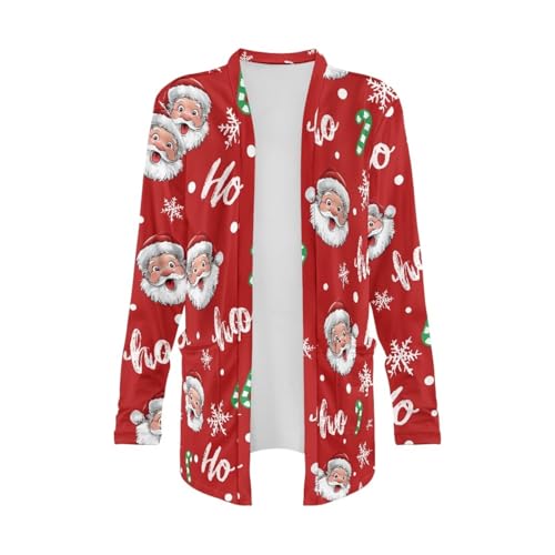 Image of Women's Lightweight Cardigans with Pockets Trendy Long Sleeve Open Front Cardigan Casual Tops Jackets Fall Oufits S-2XL