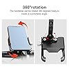 plplaaoo Support de téléphone Portable pour vélo, en Alliage d'aluminium, Durable et réglable, pour Cyclisme sur Route et Montagne, Rotation à 360 degrés, Largeur de 60 à 100 mm #3