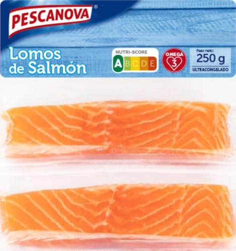 Lomo de salmón sin piel 250 g (congelado)