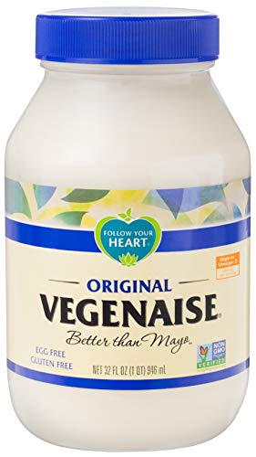 Follow Your Heart Original Vegenaise, Soy Free, Non GMO, Egg Free, Vegan, 32 Fluid Ounces (Pack of 6)