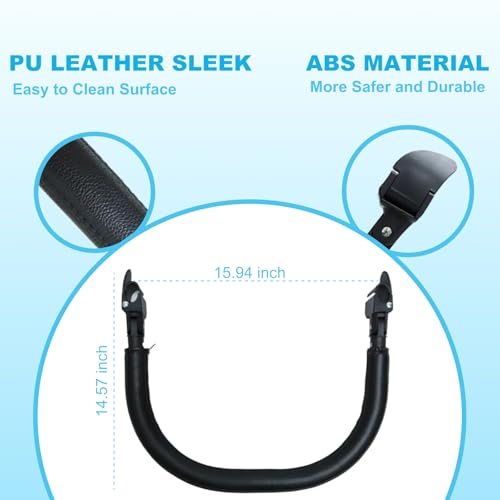 image for Lusinus Baby Stroller Bumper Bar – Compatible with YOYO – Foldable