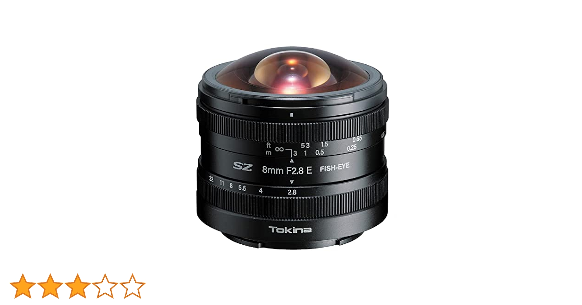 Amazon | Tokina 魚眼レンズ SZ 8mm F2.8 E FISH-EYE キヤノン