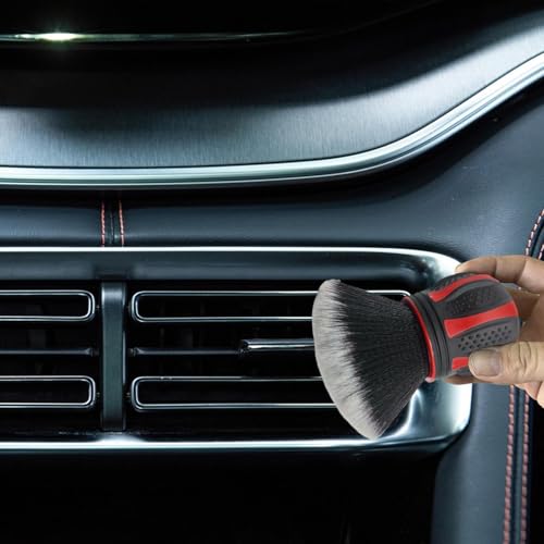 Genérico - Detailbürsten für Autos, ergonomischer Autoreiniger, elegante Oberflächen, Staubsammler, Reinigungsbürsten, Motorfach, Armaturenbrett