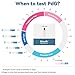 Wondfo PdG Urine Test- 5 Tests to Track Ovulation at Home for Women
