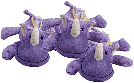 Kong Cozie Plush Toy - Rosie The Rhino Medium - Rosie The Rhino - Pack of 3