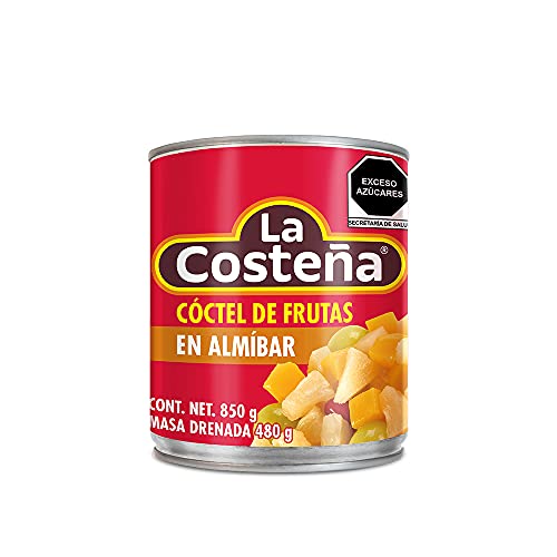 Consejos para Comprar Frutas al mejor precio. 39 La Costeña, Coctel Frutas la Costeña, 850 gramos, 970 grams, 850 gramo