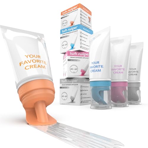Image of Eli & Ali Tush Swiper - Diaper Rash Cream & Butt Paste Applicator - Fits Most Diaper Creams | Mess-Free & Hygienic Alternative to Cream Spatula - Carry Less Baby Gear - Variety, 4 Pack