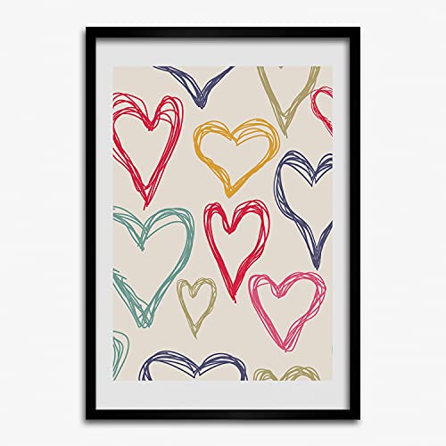 Affiche decorative moderne 50x70 cm Tulup pour habiller un mur vide facilement