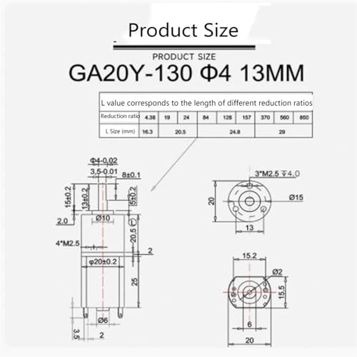 Réducteur planétaire miniature CC 20 mm pour automatisation de précision