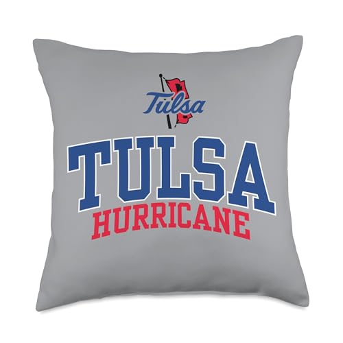 Tulsa Golden Hurricane | Official NCAA Merch | NCAFTUL04 Throw Pillow