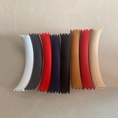 Studio3 Headband Cushion Replacement Top Headband Rubber Foam Cushion Pad Repair Parts Compatible For Beats Studio3 Wireless Studio 2.0 Wired Wireless Over-Ear Headphones (Black) #TOP3