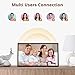 Dragon Touch Large Digital Picture Frame 21.5 inch Black Touch Screen WiFi Digital Photo Frame Display, 32GB Storage, Auto-Rotate, Share Photos via App, Email, Cloud, Classic 21