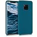 Produktbild kwmobile Hülle kompatibel mit Huawei Mate 20 Pro - Hülle Silikon gummiert - Handyhülle - Handy Case in Petrol matt