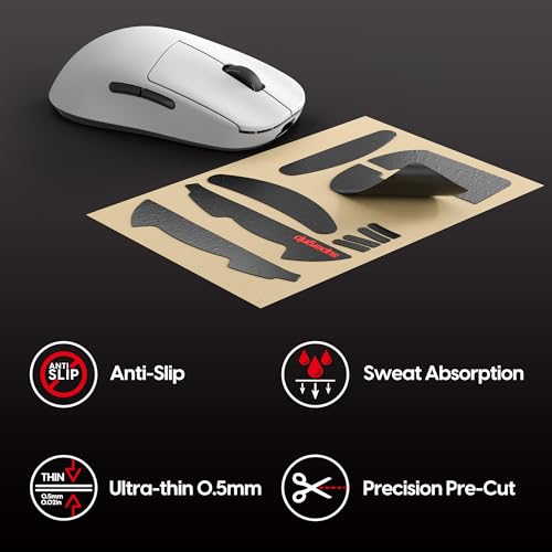 Image of Pulsar Gaming Gears Supergrip Mouse Grip Tape for X2A, Medium