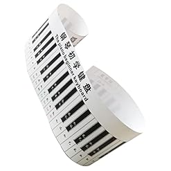 TOYANDONA Clavier de piano simulé claviers instrument Débutant piano fournitures d’apprentissage du piano clavier de pratique du piano clavier piano débutant clavier à touches 3d PVC Black - Les Beatles, Paul McCartney, John Lennon, RIngo Starr, George Harrison