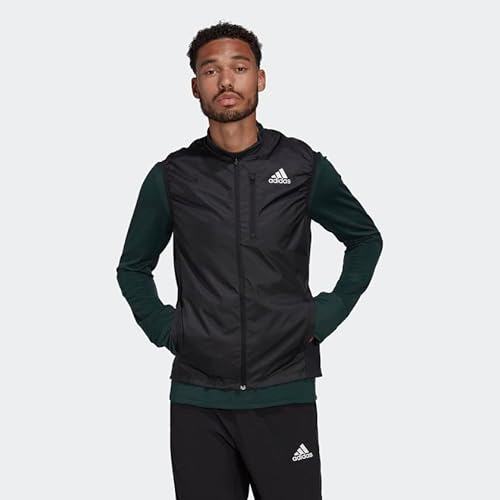 Adidas Own The Run Vest Men's, Black, Size L #TOP1