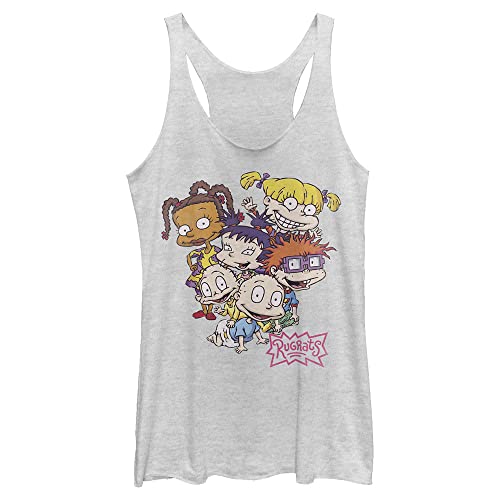 Débardeur Rugrats chemise femme Nickelodeon dos nageur imprimé vintage
