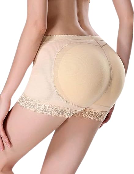 Women's Padded Butt Lifter Shapewear | High Waist Hip Enhancer Panties | Seamless Tummy Control Body Shaper-image-11