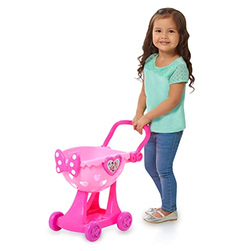 image for Minnie's Happy Helpers Bowtique Shopping Cart, Officially Licensed Kid