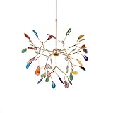 NIUYAO Sputnik Firefly High Brightness Chandelier Led Pendant Lighting Ceiling Light Fixture 4/16/20...