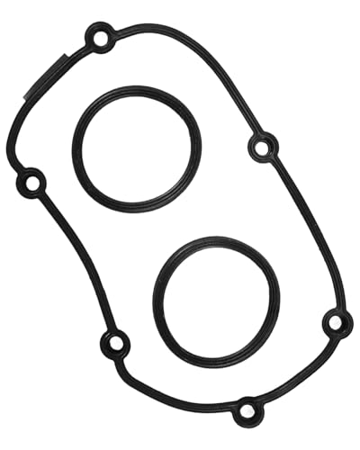 TIKSCIENCE Timing Chain Cover Gasket Seal Fit for Audi A3 A4 A5 Q3 Q5 2012-2021 VW Golf 2013-2021 Passat 2015-2021 Replace 06K103483 06L103483A, Engine Upper Timing Case Cover Gasket