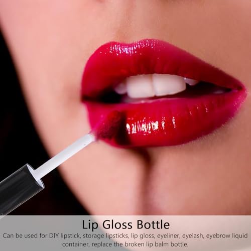 Brillo de labios viaje tubos vacíos dos extremos para maquillaje DIY 5
