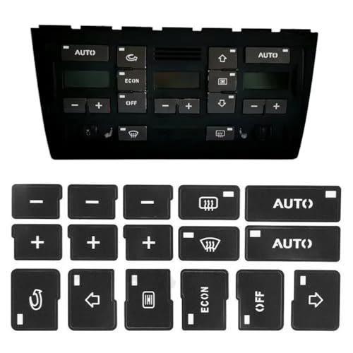 Sticker bouton auto climatisation Audi A4 B6 B7 réparation accessoires - 2