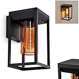 Détails techniques lampe & ampoule: LED: non spécifié | Nombre de lumière(s): 1 | Culot: E27 | Ampoule(s) fournie(s): Non | Ampoule(s) remplaçable(s): Oui | Alimentation électrique: 230 Volt | Puissance par lumière: 60 | Intensité variable: Variateur externe (non inclus) | Liseuse: Non | Sécurité: Indice de Protection: IP 44