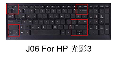 Protector de teclado HRH para HP Envy x360 15.6" Series miniatura 2