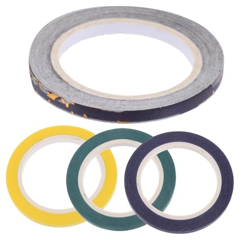 Operitacx 4 Rollos De Cintas Adhesivas Para Álbumes De Recortes Rotuladores De Pizarra Blanca Cintas Para Álbumes De Recortes Papel Marcadores De Borrado En Seco